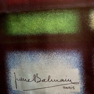 Stor Siden Scarves från Pierre Balmain No17
