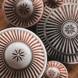 Marocko Brun – Stripe