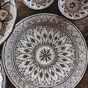 Marocko Star – Svart.