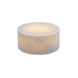 Marble ljusdekoration silk vit matt finish