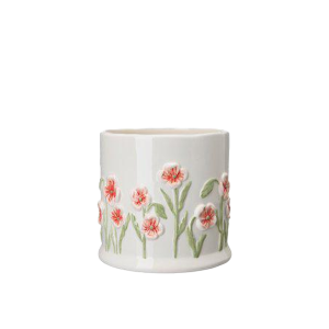 POPPY Kruka vit liten 13x14cm Ø12