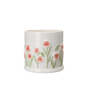 POPPY Kruka vit stor 18×18 Ø16